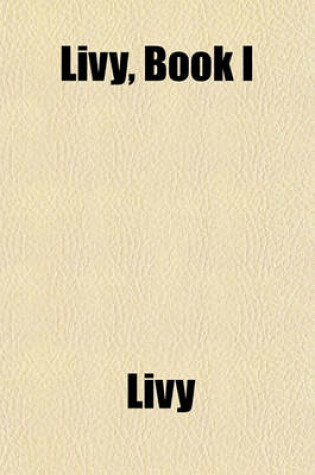 Cover of Livy, Book I