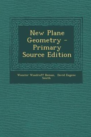 Cover of New Plane Geometry