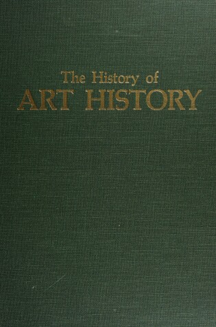 Cover of History of Art History