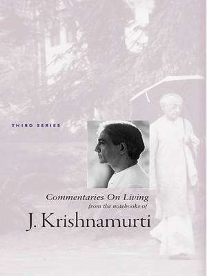 Book cover for Commentaries on Living Series 3