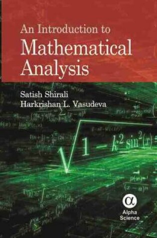 Cover of An Introduction to Mathematical Analysis