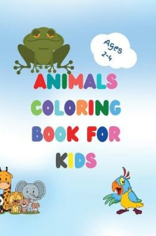 Cover of Animals coloring book for kids