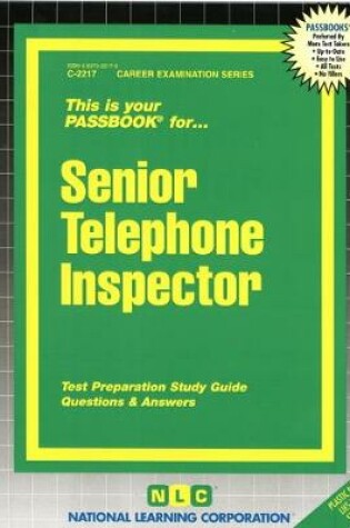 Cover of Senior Telephone Inspector