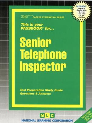 Book cover for Senior Telephone Inspector