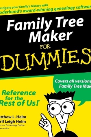 Cover of Family Tree Maker For Dummies