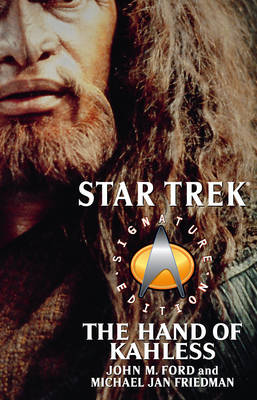 Book cover for Star Trek: Signature Edition: The Hand of Kahless