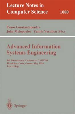 Cover of Advanced Information Systems Engineering