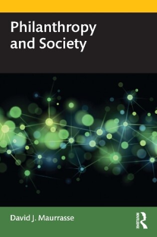 Cover of Philanthropy and Society