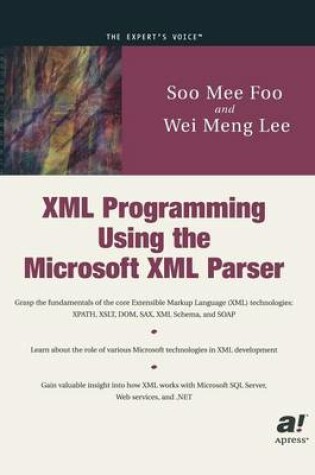 Cover of XML Programming Using the Microsoft XML Parser