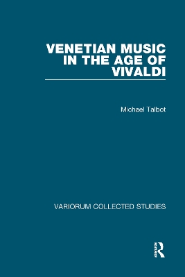 Book cover for Venetian Music in the Age of Vivaldi