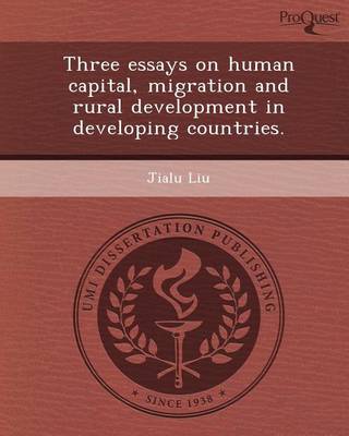 Book cover for Three Essays on Human Capital