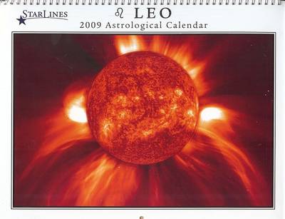 Book cover for Leo 2009 Starlines Astrological Calendar