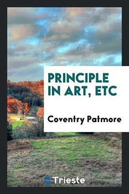 Book cover for Principle in Art, Etc