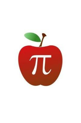 Cover of Fun Math Apple Pi Pun Design Notebook