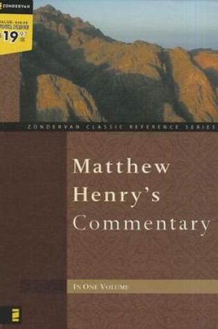 Cover of Matthew Henry's Commentary Super Saver