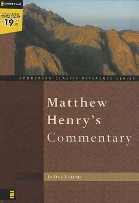Cover of Matthew Henry's Commentary Super Saver