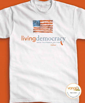 Book cover for Living Democracy, Brief California Value Edition