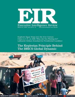 Book cover for Executive Intelligence Review; Volume 42, Issue 13