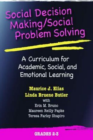 Cover of Social Decision Making/Social Problem Solving (SDM/SPS), Grades 2-3