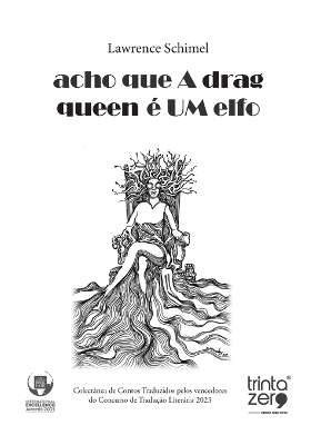 Book cover for acho que A drag queen é UM elfo