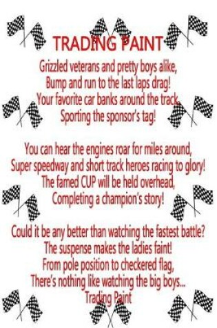 Cover of Trading Paint Checkered Flag To Do Planner