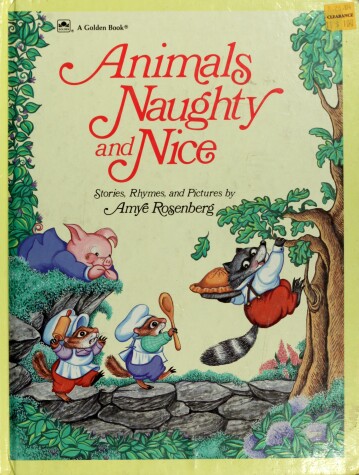 Book cover for Animals Naughty & Nice