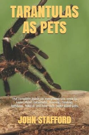 Cover of Tarantulas as Pets