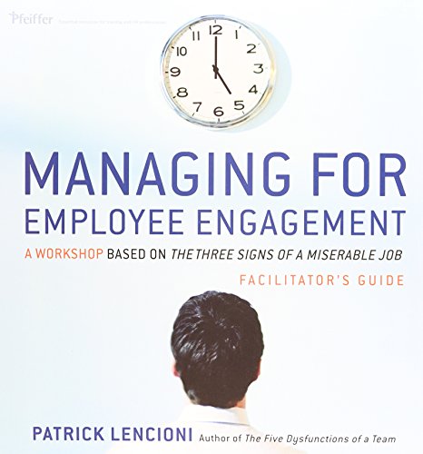 Book cover for Managing for Employee Engagement Facilitator's Guide