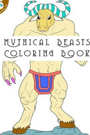 Cover of Mythical Beasts Coloring Book