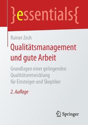 Cover of Qualitätsmanagement und gute Arbeit
