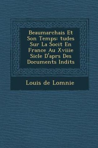 Cover of Beaumarchais Et Son Temps