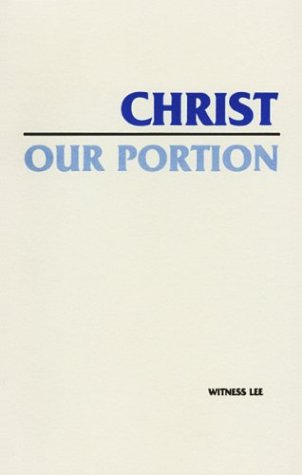 Book cover for Christ Our Portion