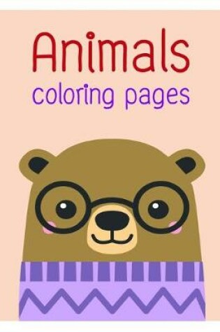 Cover of Animals coloring pages