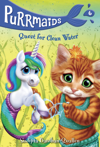 Book cover for Purrmaids #6: Quest For Clean Water
