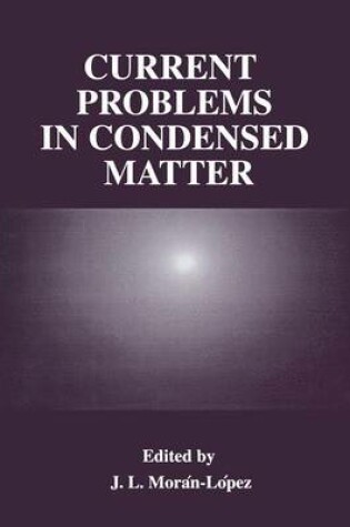 Cover of Current Problems in Condensed Matter