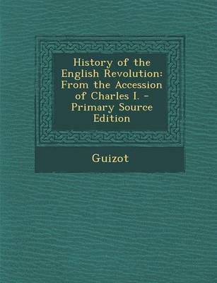 Book cover for History of the English Revolution