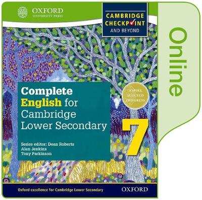 Book cover for Complete English for Cambridge Lower Secondary Online Student Book 7 (First Edition)