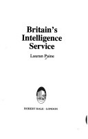 Book cover for Britain's Intelligence Service