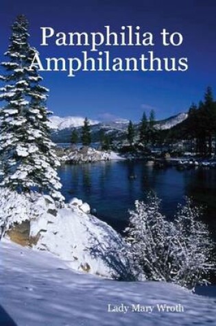 Cover of Pamphilia to Amphilanthus