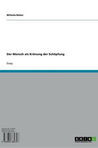 Cover of Der Mensch ALS Kronung Der Schopfung