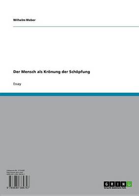 Book cover for Der Mensch ALS Kronung Der Schopfung