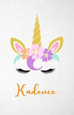 Book cover for Kadence A5 Lined Notebook 110 Pages