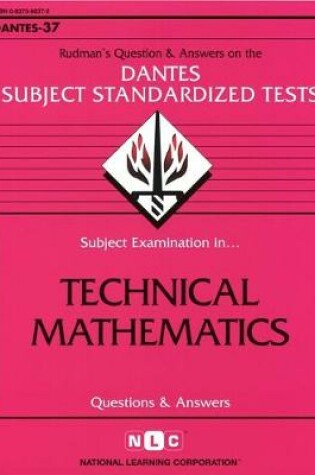 Cover of TECHNICAL MATHEMATICS