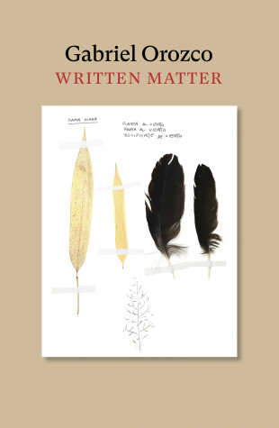 Book cover for Written Matter