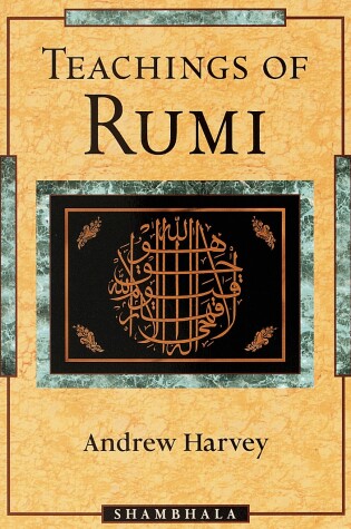 Cover of Teachings of Rumi