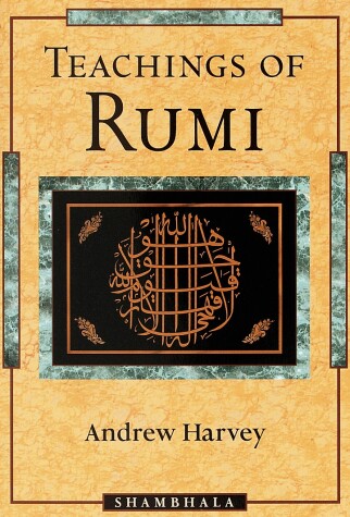 Book cover for Teachings of Rumi