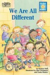 Book cover for We Are All Different, Level 1