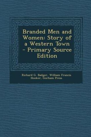 Cover of Branded Men and Women