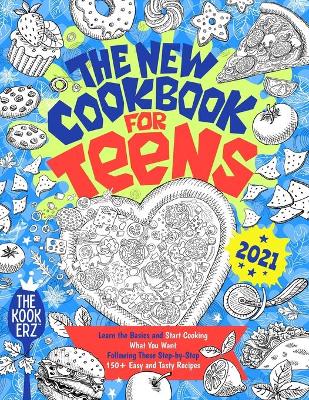 Book cover for The New Cookbook for Teens 2021