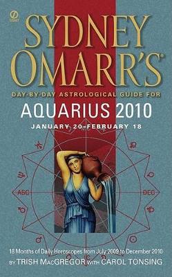 Cover of Sydney Omarr's Day-By-Day Astrological Guide for Aquarius